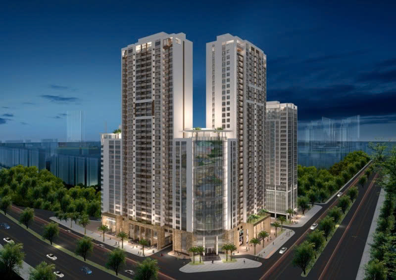 Sun Square mặt tiền